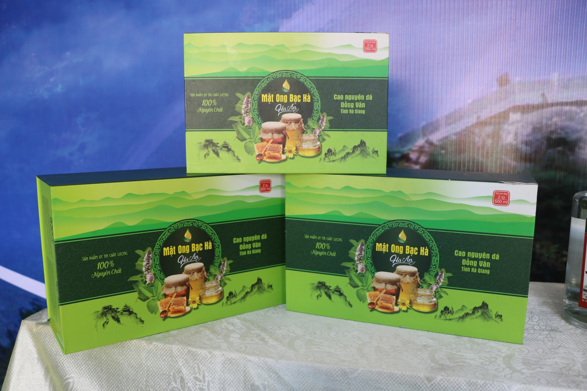 Mật ong Hà An (hộp 500ml)
