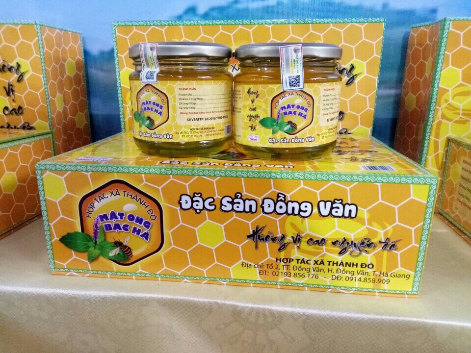 Mật ong bạc hà Thành Đô