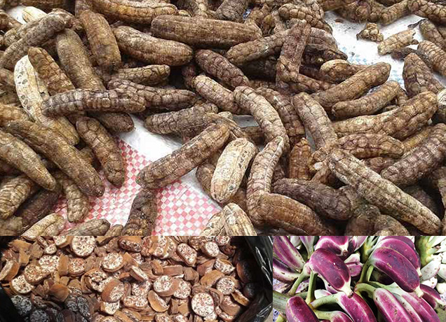 Chuối hột rừng khô Hà Giang